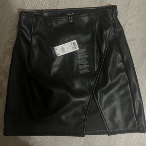 VeroModa faux leather skirt